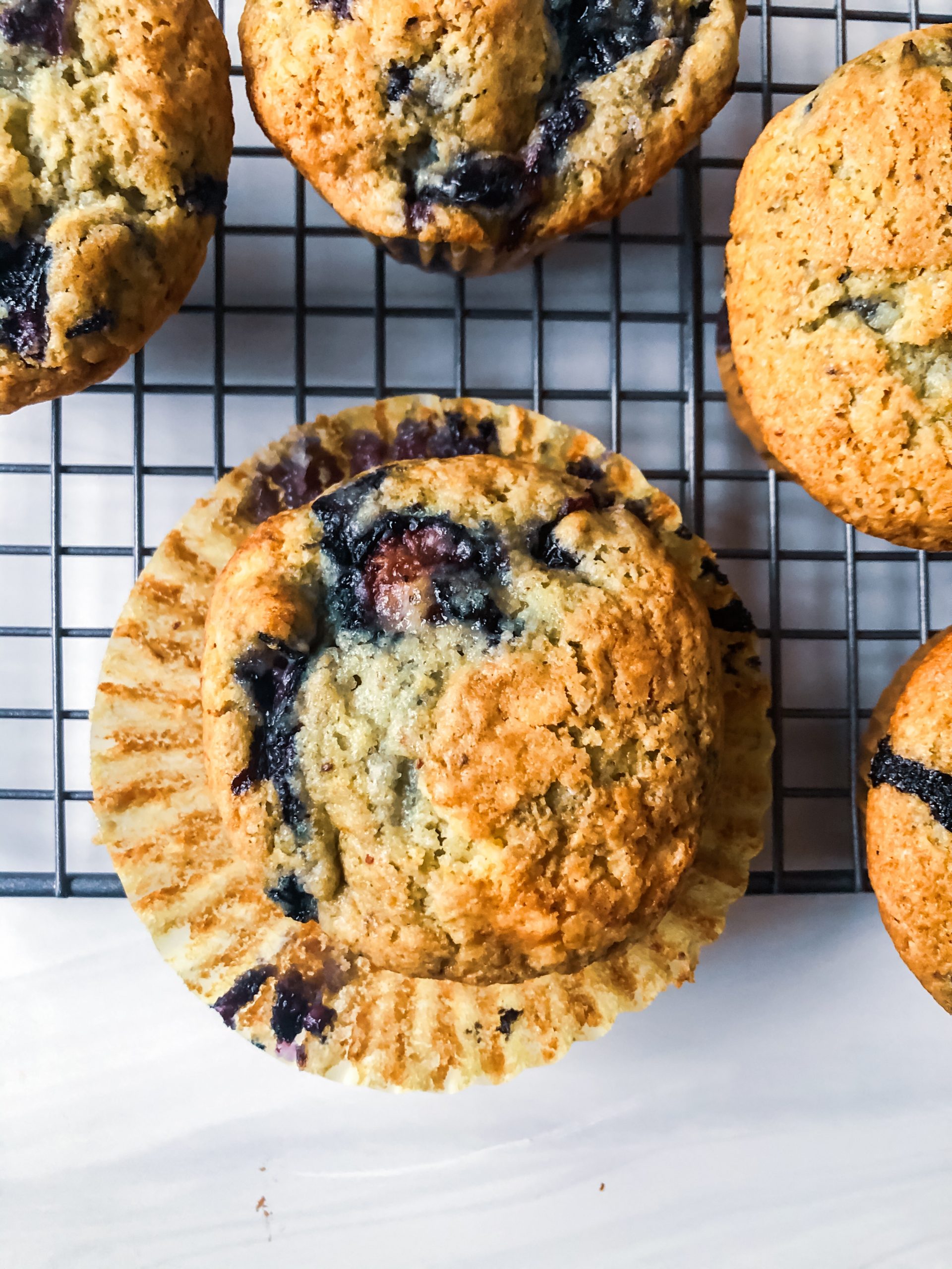 classic blueberry muffins