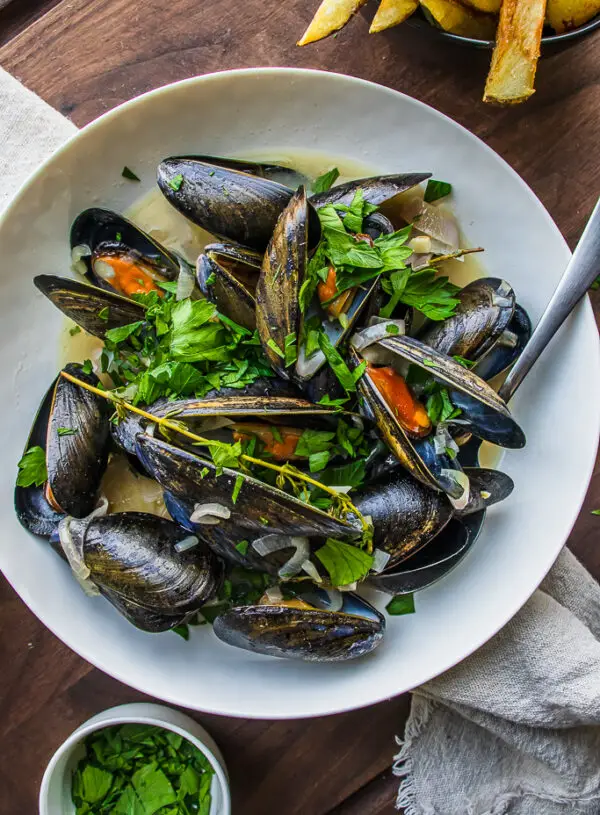 Moules Frites (Mussels and Fries)